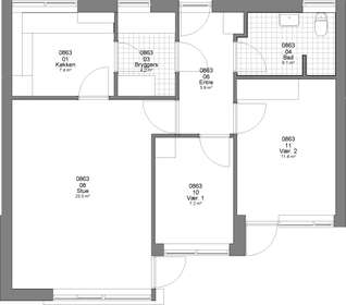 Visual presentation of the listing