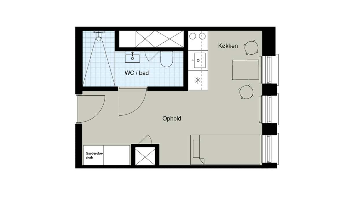 Visual presentation of the listing