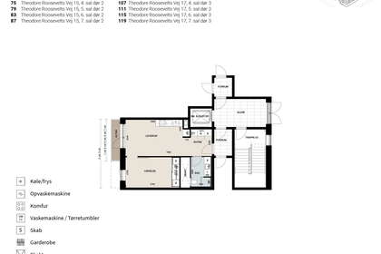 Visual presentation of the listing