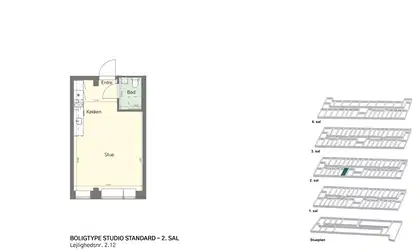 Visual presentation of the listing
