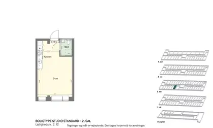 Visual presentation of the listing