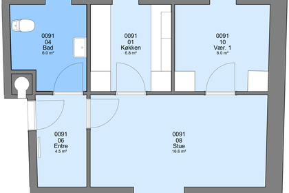 Visual presentation of the listing