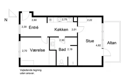 Visual presentation of the listing