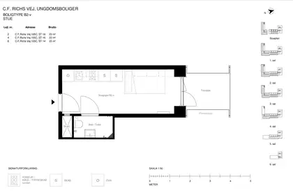 Visual presentation of the listing