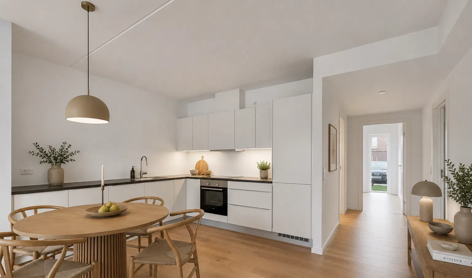 apartment Moderne 4-værelses bolig med terrasse i Risskov