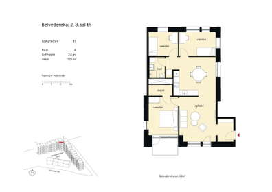 Visual presentation of the listing