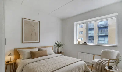 3-værelses lejlighed på 82 m² med fjordudsigt - Flydedokken, Aalborg - 3