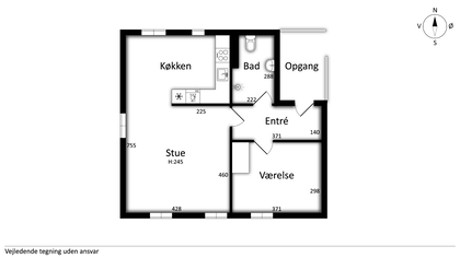 Visual presentation of the listing