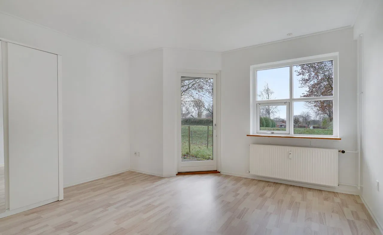 townhouse 1-værelses rækkehus med terrasse nær Jelling centrum
