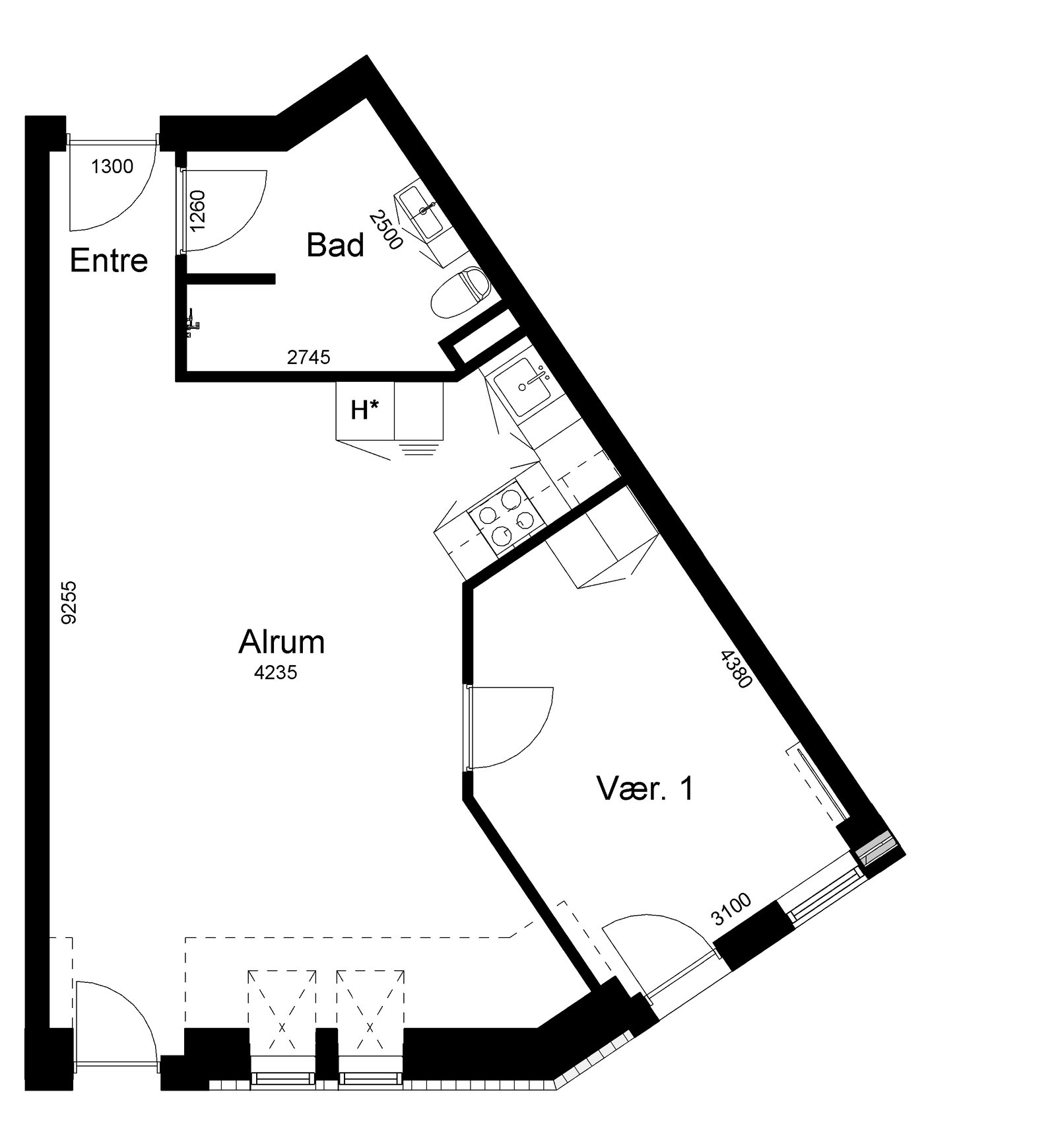 Visual presentation of the listing