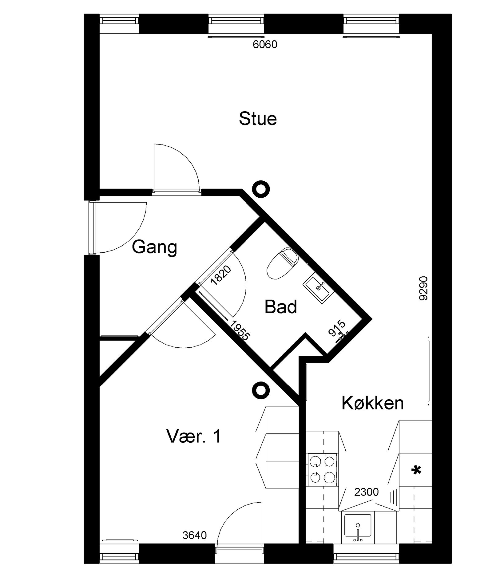 Visual presentation of the listing