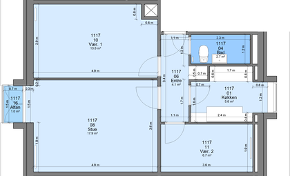 Visual presentation of the listing