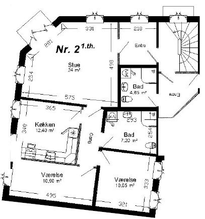 Visual presentation of the listing