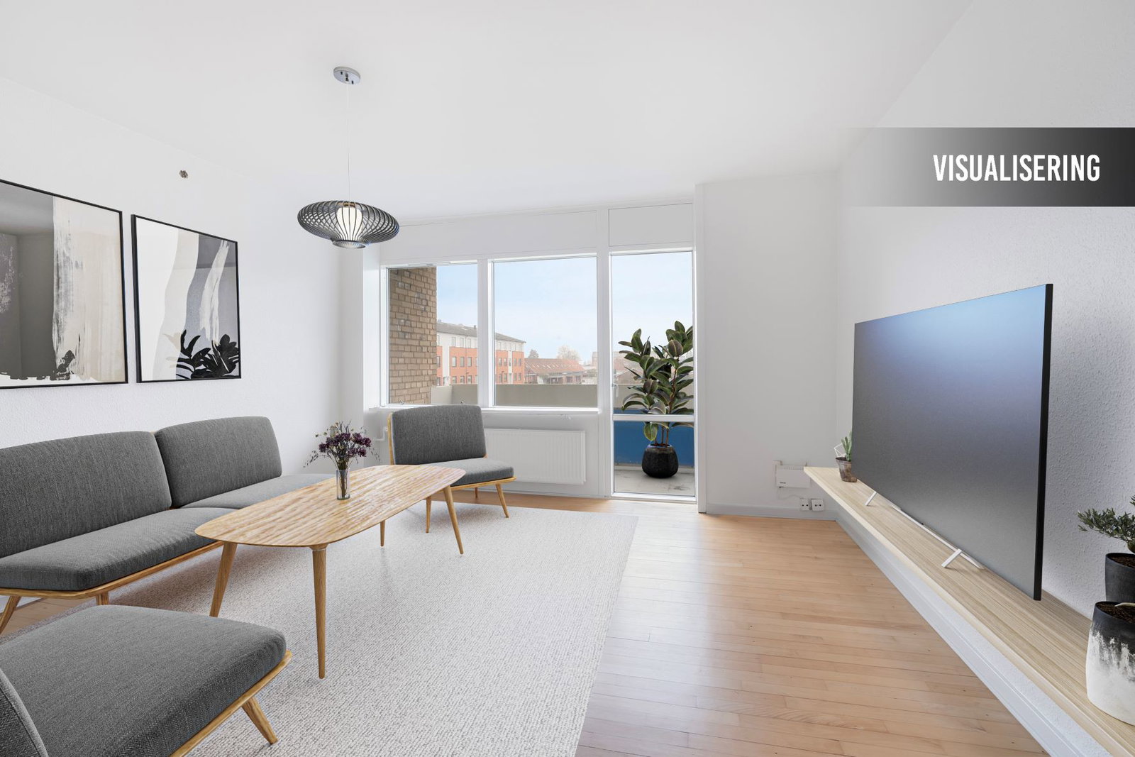 Visual presentation of the listing
