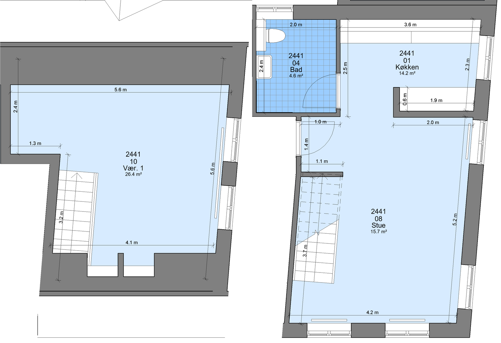 Visual presentation of the listing