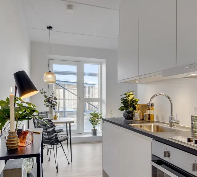 apartment Lys 1-værelses bolig på 35 m² centralt i Lyngby