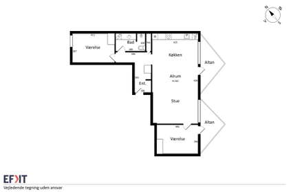 Visual presentation of the listing