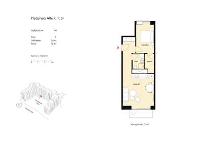 Visual presentation of the listing