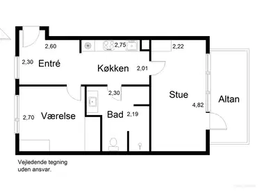 Visual presentation of the listing