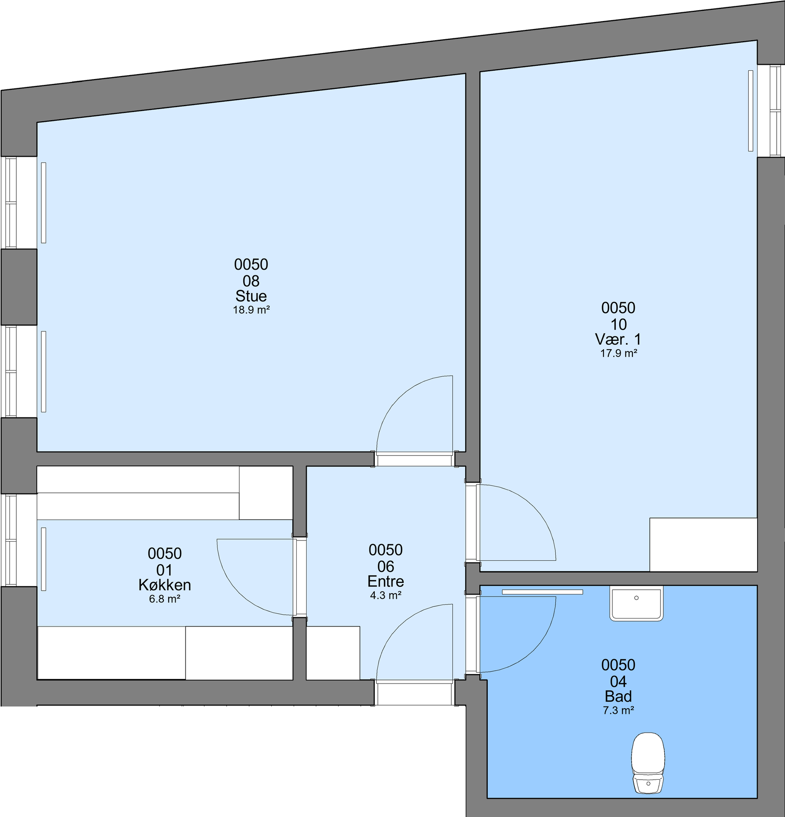 Visual presentation of the listing