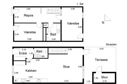 Visual presentation of the listing