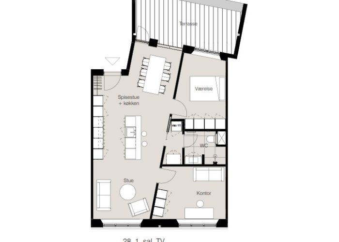 Visual presentation of the listing