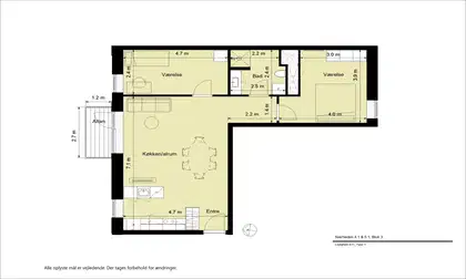 Visual presentation of the listing