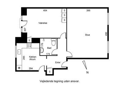 Visual presentation of the listing