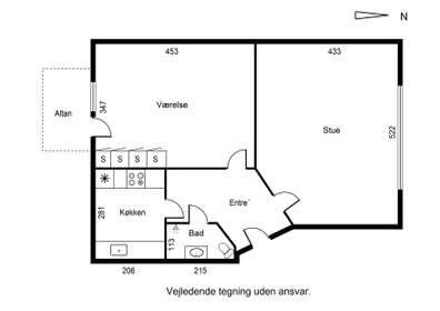 Visual presentation of the listing