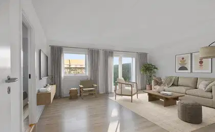 Visual presentation of the listing