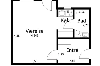 Visual presentation of the listing