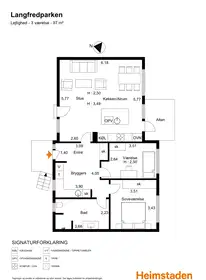 Visual presentation of the listing