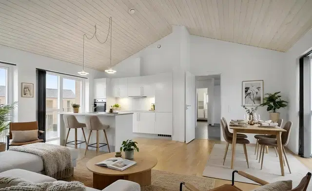 apartment Lys 3-værelses lejlighed 97 m² i Sabro