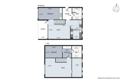 Bright 4-room apartment close to city amenities - Falen, Odense C - 4