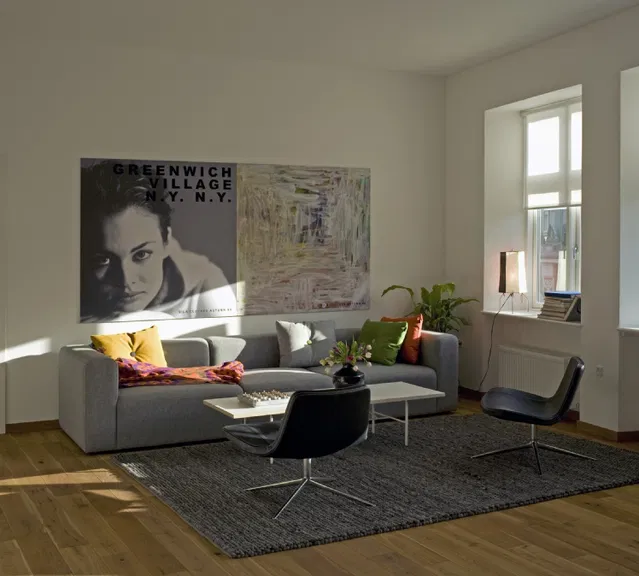 apartment Fantastisk lejlighed i flotteste materialer.