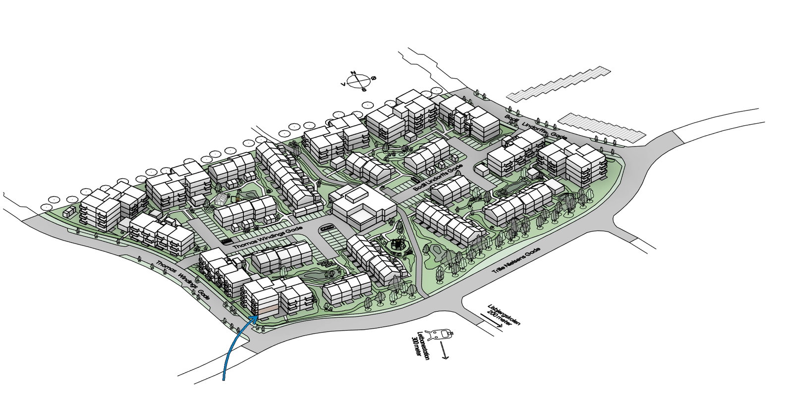 apartment Apartment in a modern cohousing community