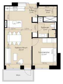 Visual presentation of the listing