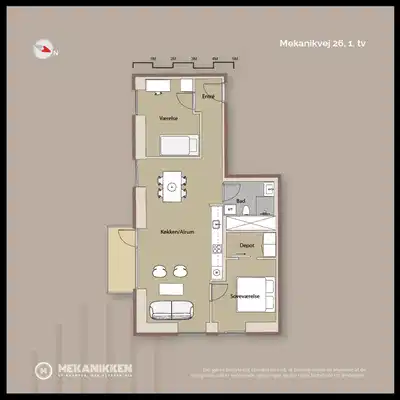 apartment Newly Built Apartment with Shared Rooftop Terrace
