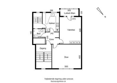 Visual presentation of the listing