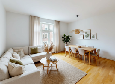 Visual presentation of the listing