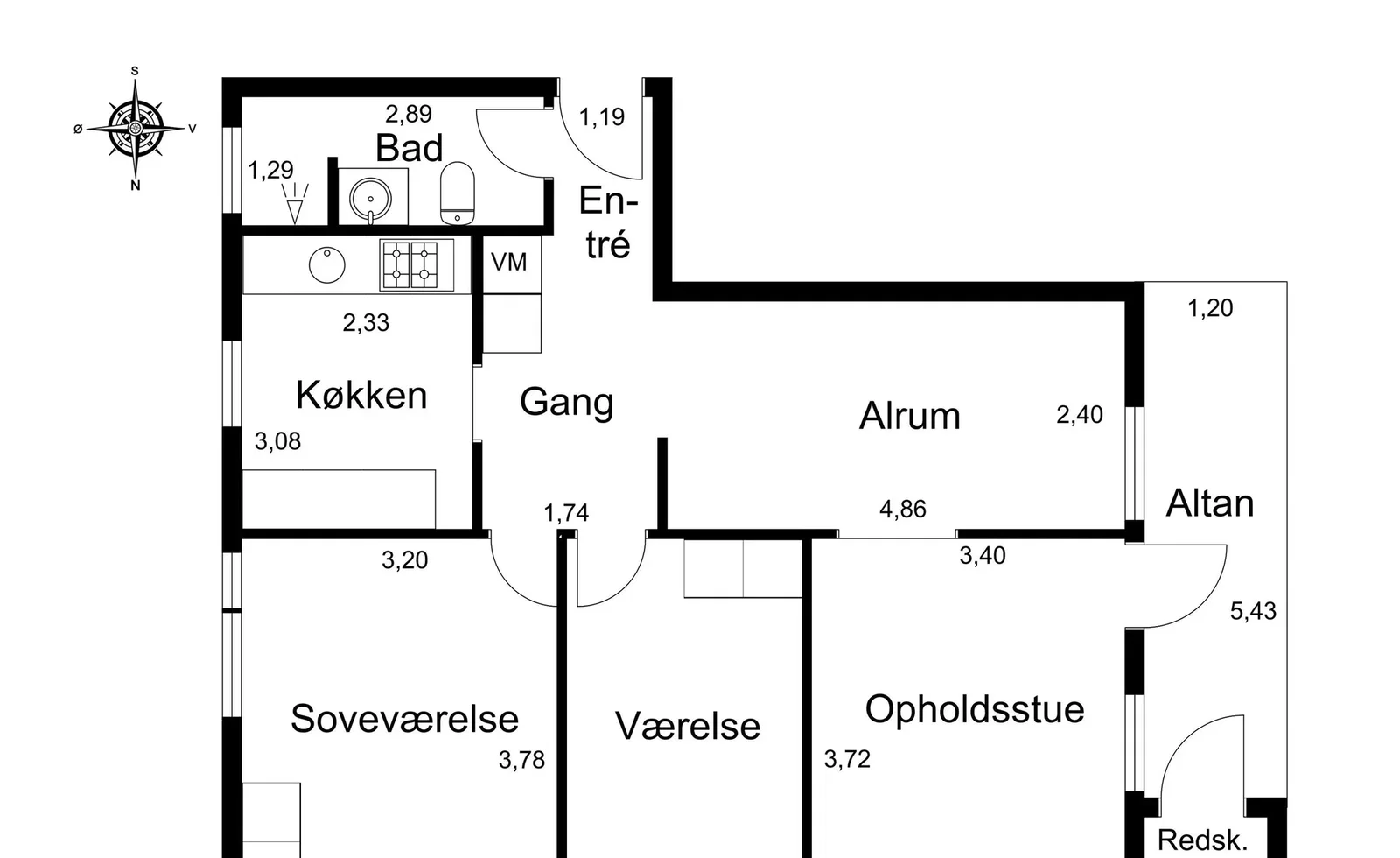 Visual presentation of the listing