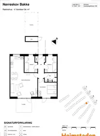 Visual presentation of the listing