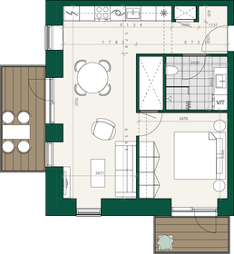 Visual presentation of the listing