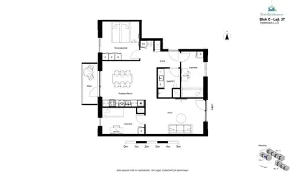 Visual presentation of the listing