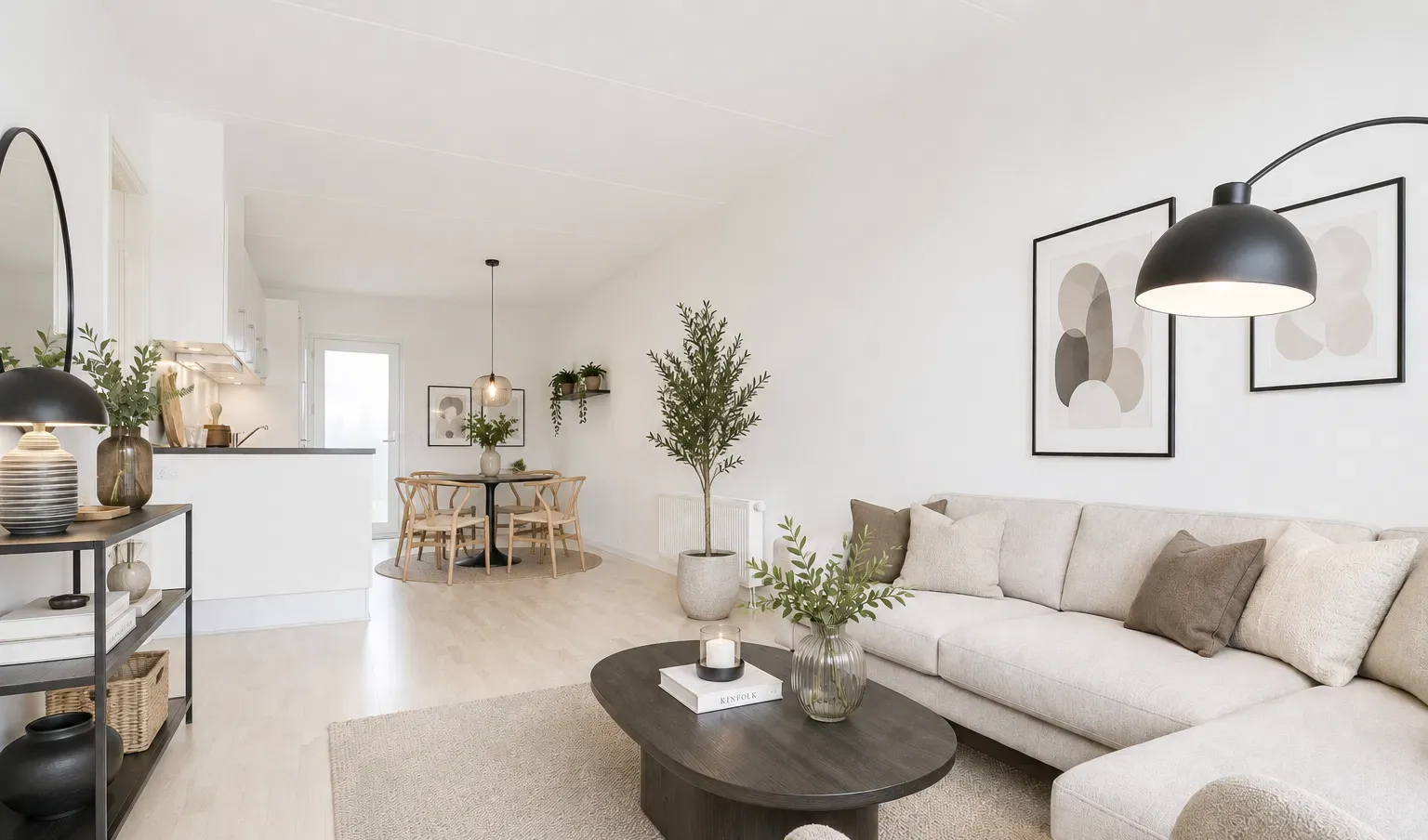 Visual presentation of the listing