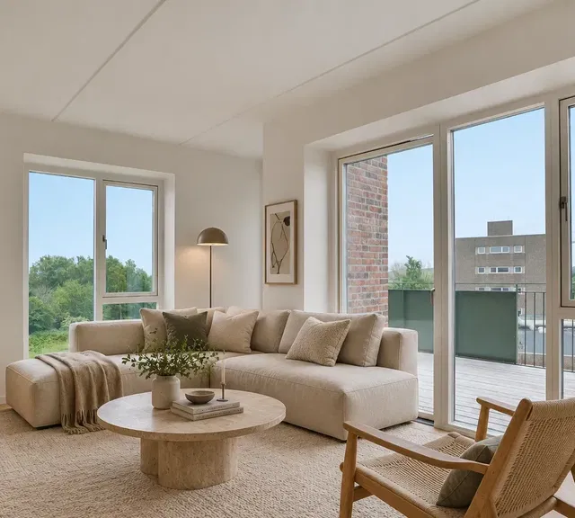 apartment 3-værelses lejlighed med altan i Randers NØ