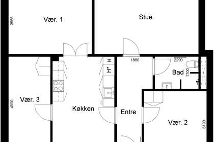 Visual presentation of the listing