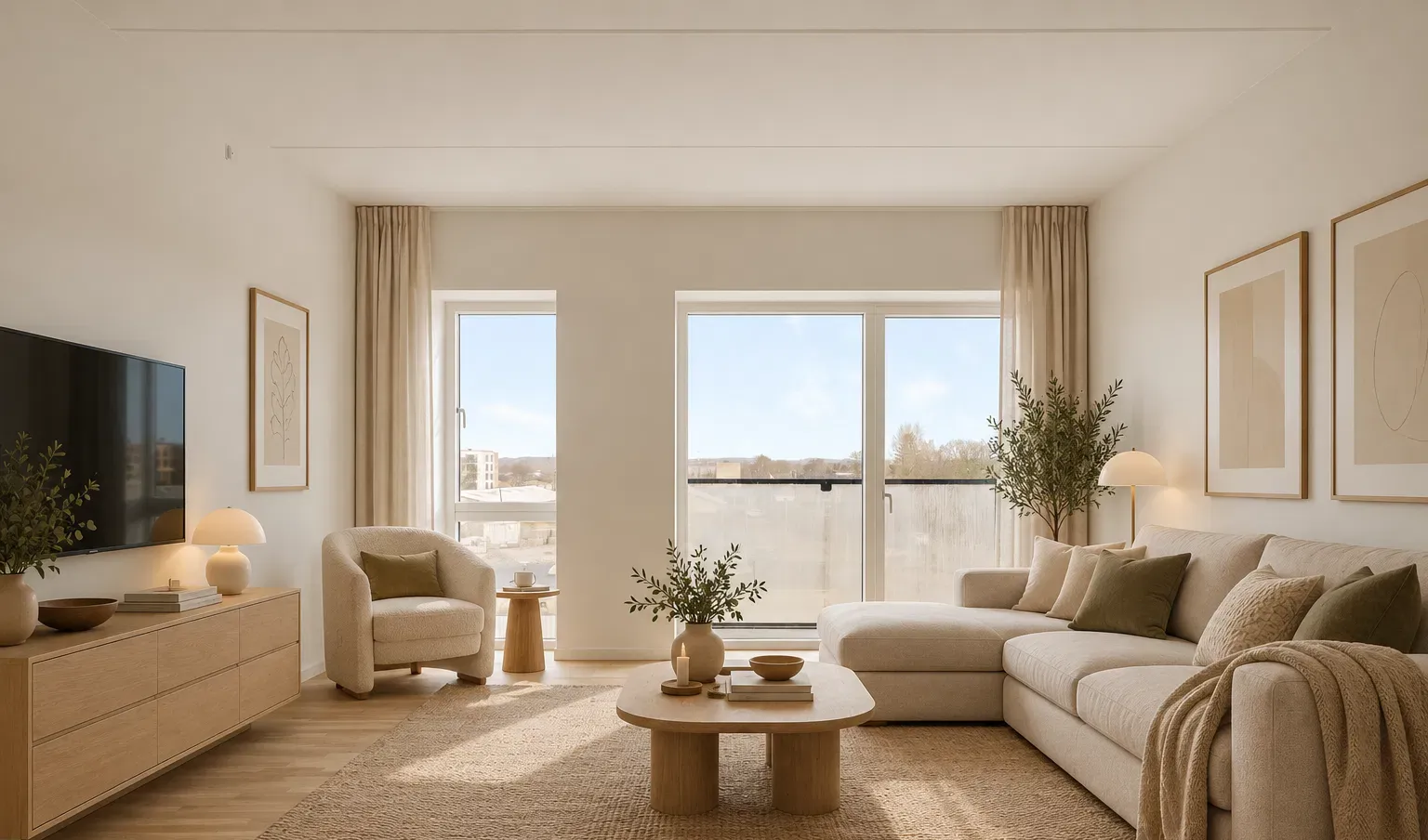 Visual presentation of the listing