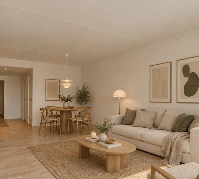 apartment Bright 72 m² apartment in Risskov