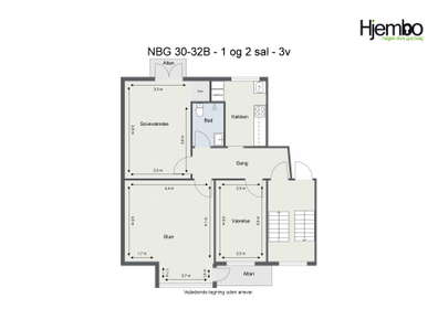 Visual presentation of the listing